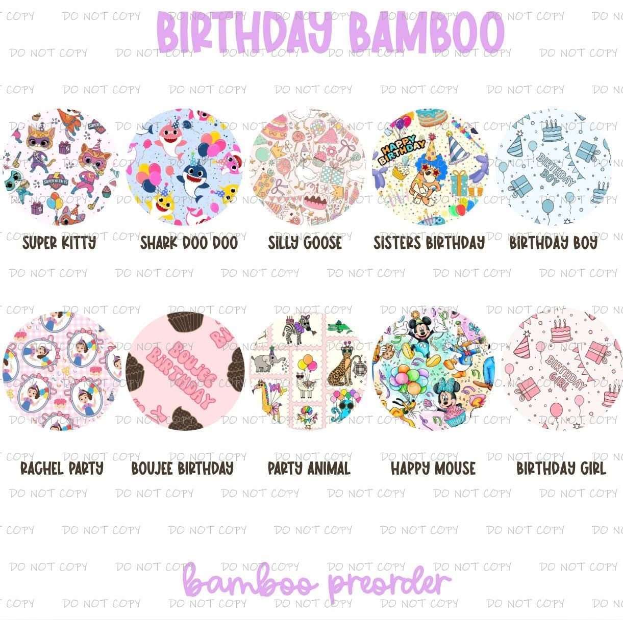 Birthday Bamboo