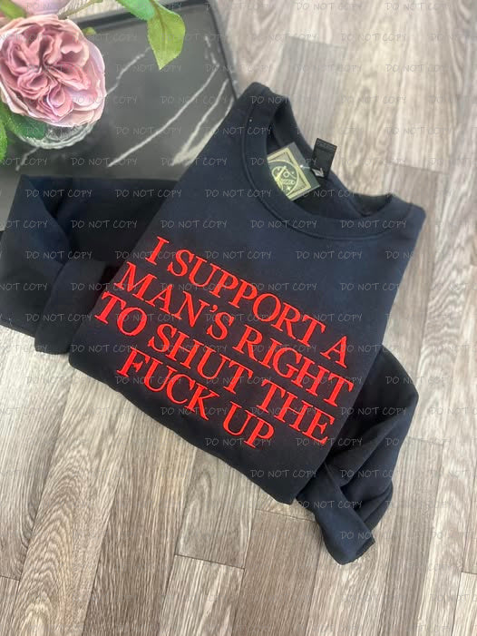 I support...