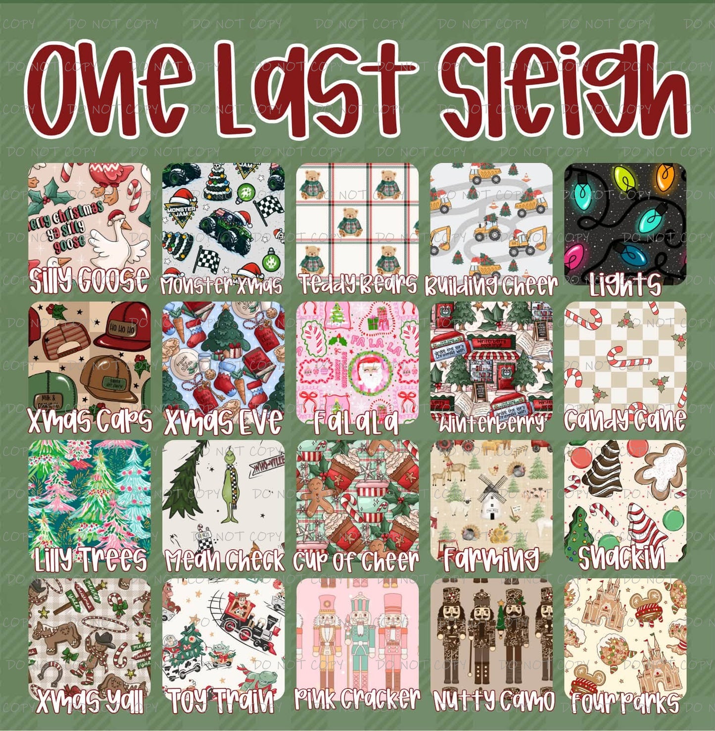 One Last Sleigh