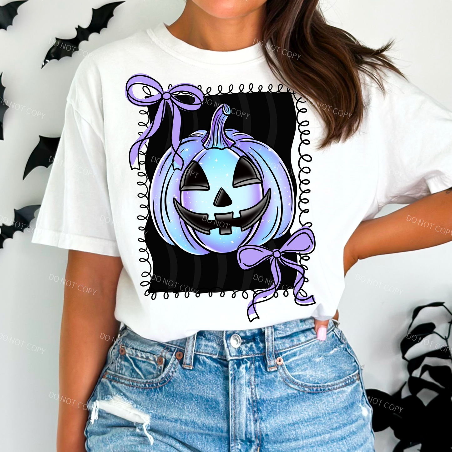 Purple Neon Pumpkin