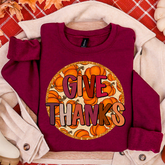 Give Thanks - Pumpkins